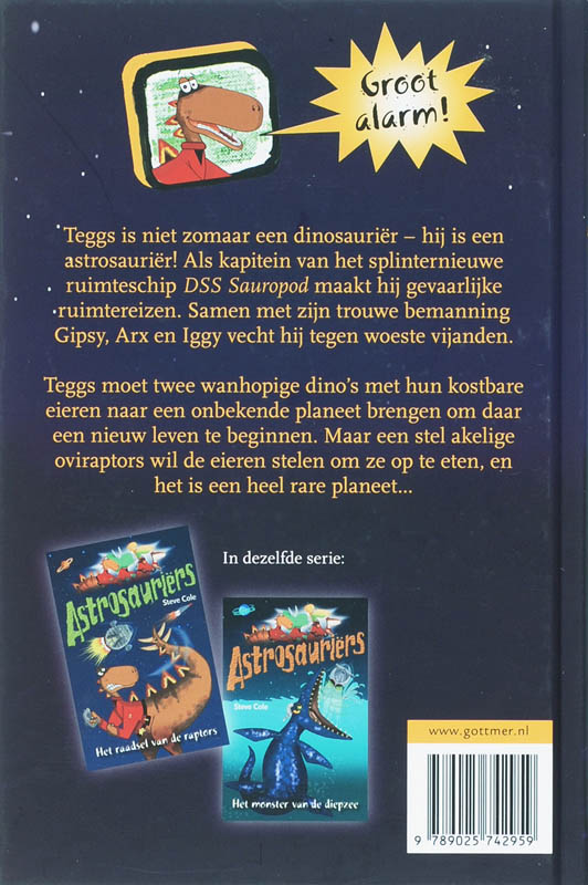 Oviraptors in de aanval / Astrosauriërs achterkant