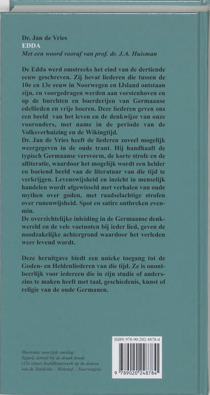 Edda / Grote klassieken achterkant