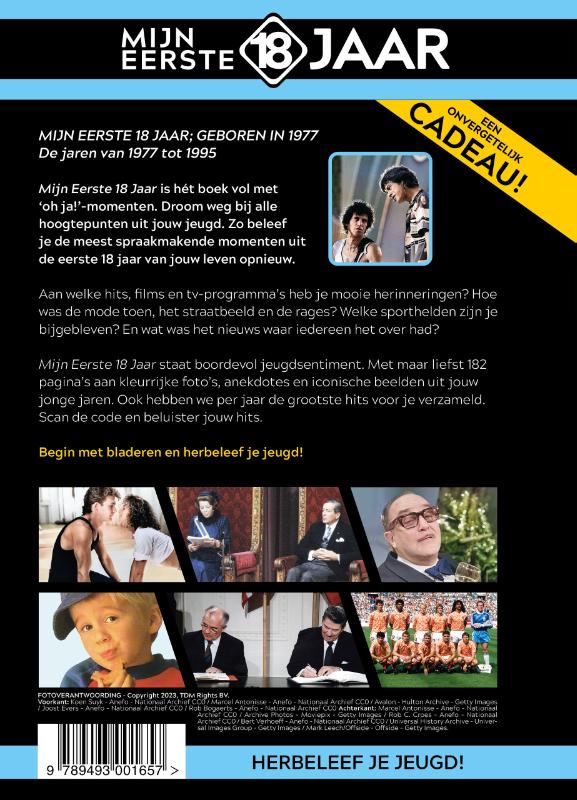 Geboren in 1977 / Mijn eerste 18 jaar achterkant