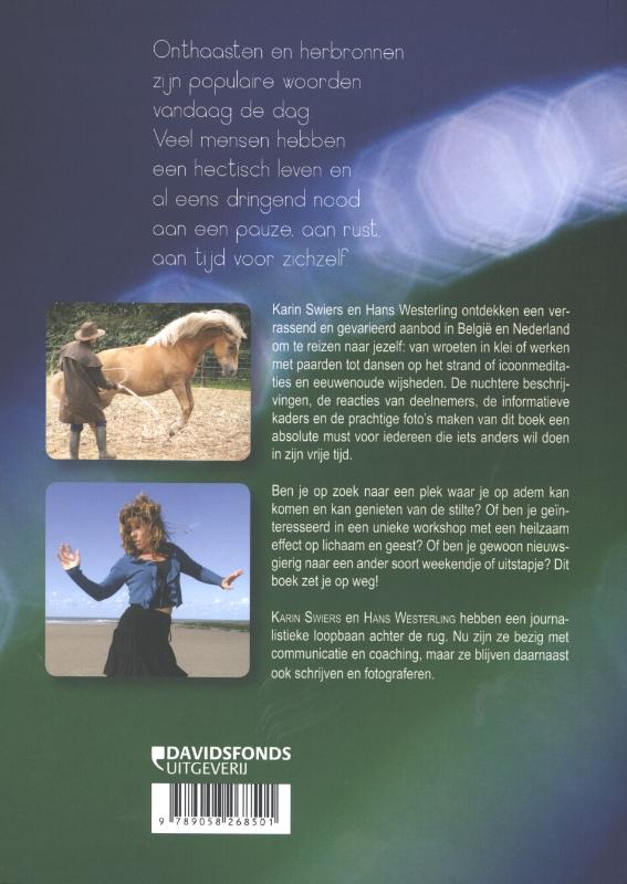 Reizen naar jezelf achterkant