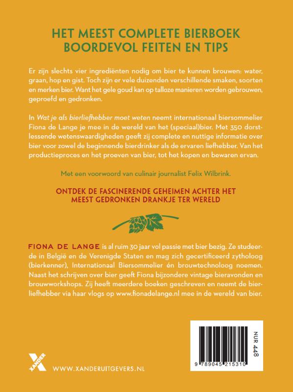 Wat je als bierliefhebber moet weten achterkant