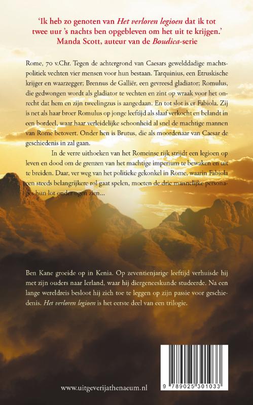 Het verloren legioen achterkant