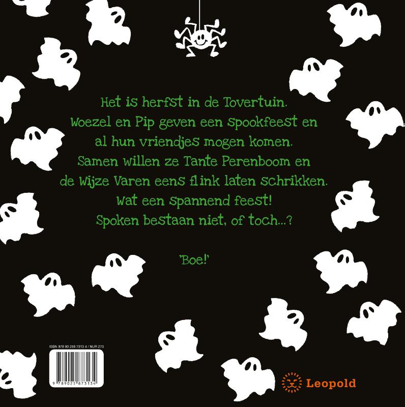 Spookjes / Woezel & Pip achterkant