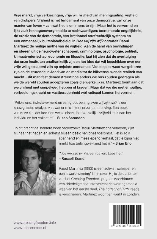 Hoe vrij zijn wij? achterkant