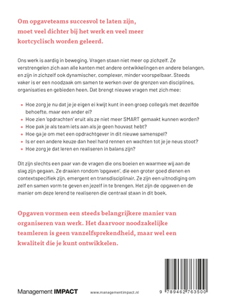 Opgavegericht teamleren achterkant