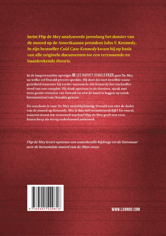 De Lee Harvey Oswald Files achterkant