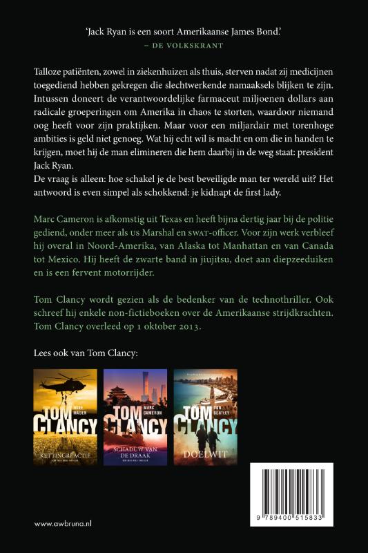 Tom Clancy Commandocentrum / Jack Ryan / 32 achterkant