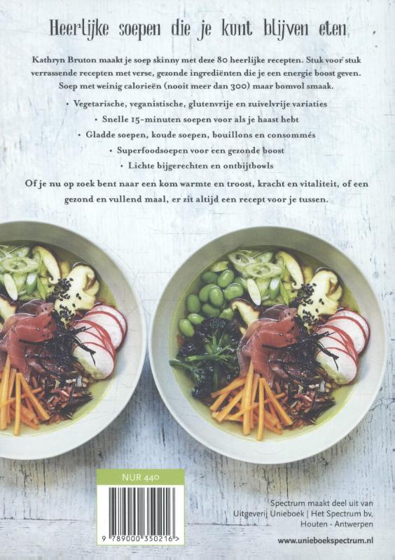 Skinny soep achterkant