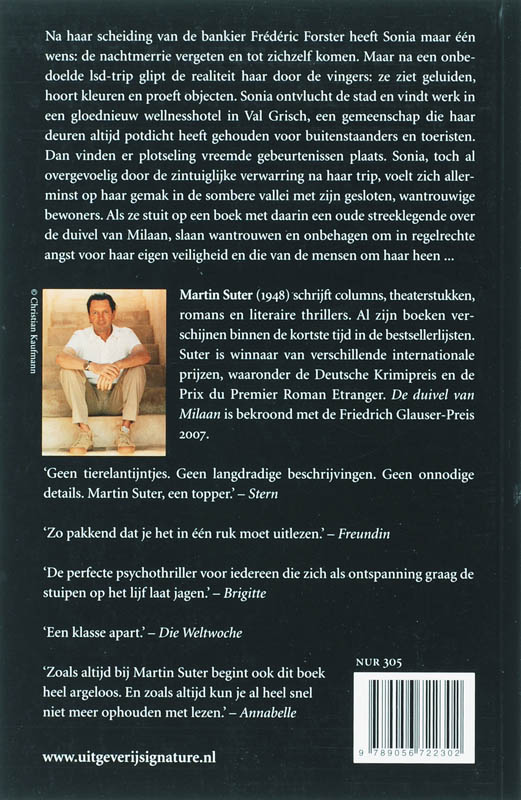 De Duivel Van Milaan achterkant