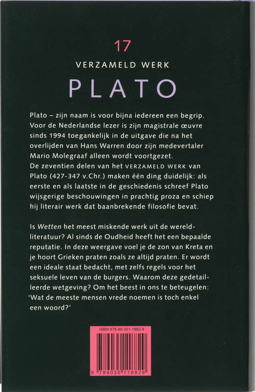 Wetten / Verzameld werk / 17 achterkant