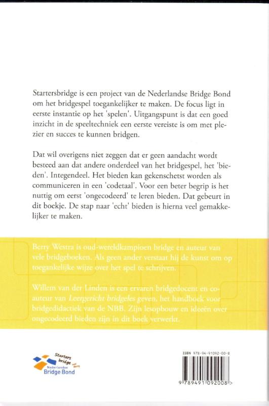 Startersbridge achterkant
