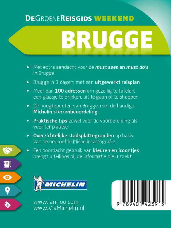 De Groene Reisgids Weekend - Brugge achterkant