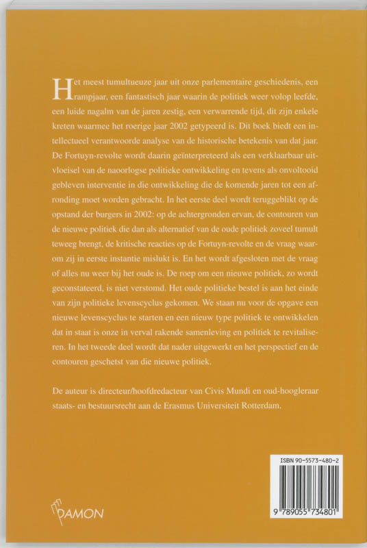 Opstand Der Burgers achterkant