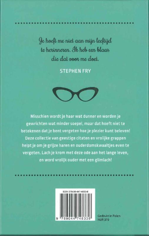 Oud, maar goud! achterkant