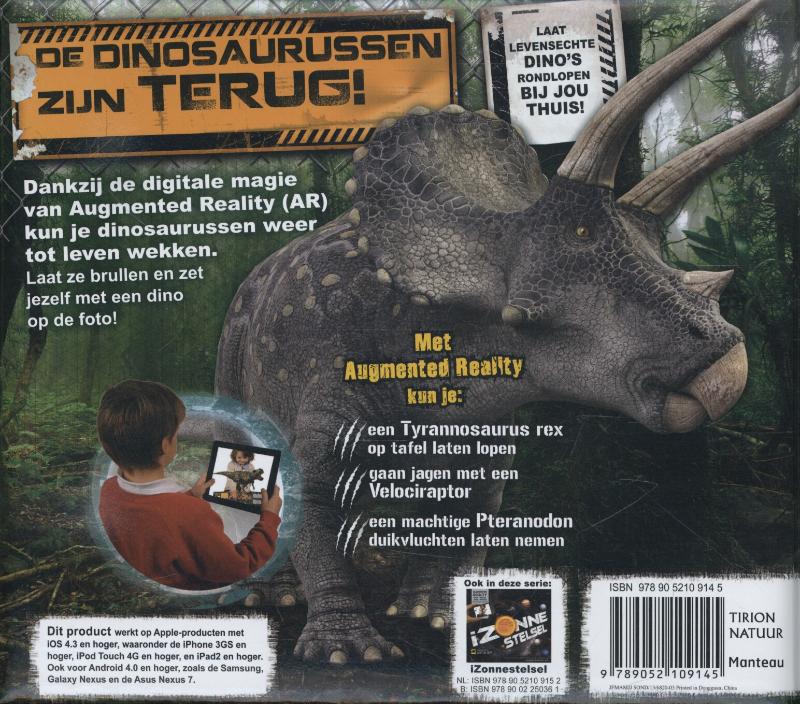 Idinosaurus achterkant