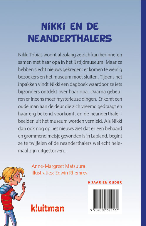 Nikki en de neanderthalers achterkant