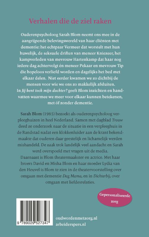 Jij bent toch mijn dochter? achterkant