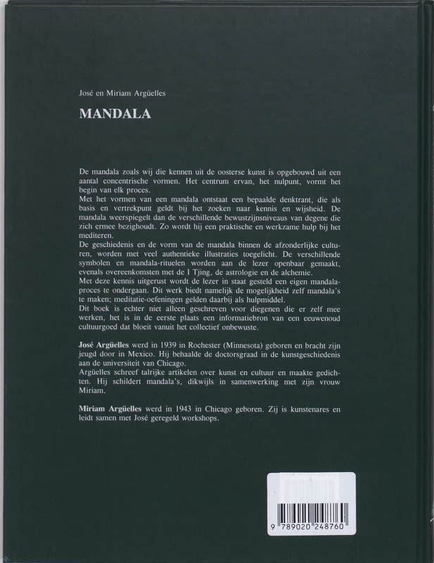 Mandala / New age achterkant