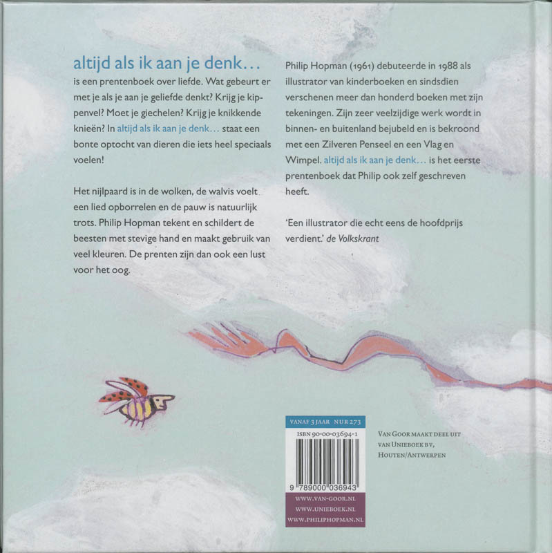 Altijd Als Ik Aan Je Denk achterkant