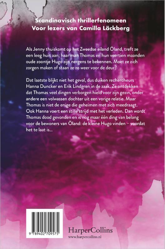 De schaduwlelie / De Eilandmoorden / 2 achterkant