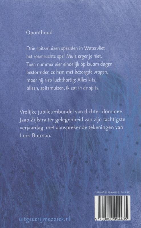 Muis erger je niet achterkant