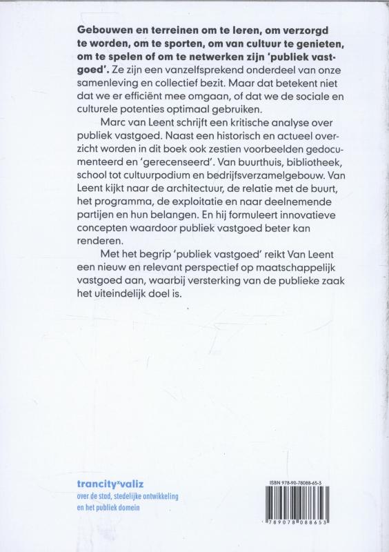 Publiek vastgoed achterkant