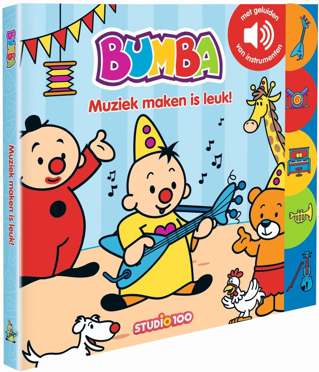 Boek Bumba muziek maken is leuk (9%) (BOBU00002570)
