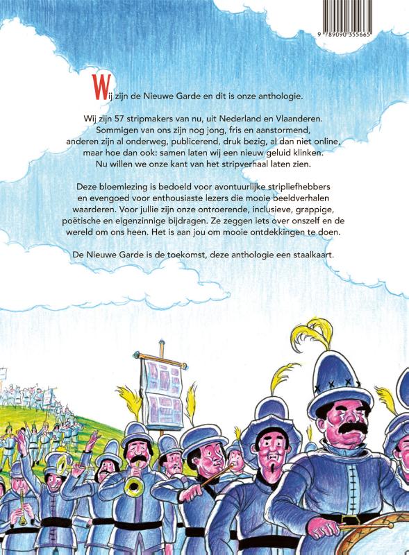Nieuwe Garde achterkant
