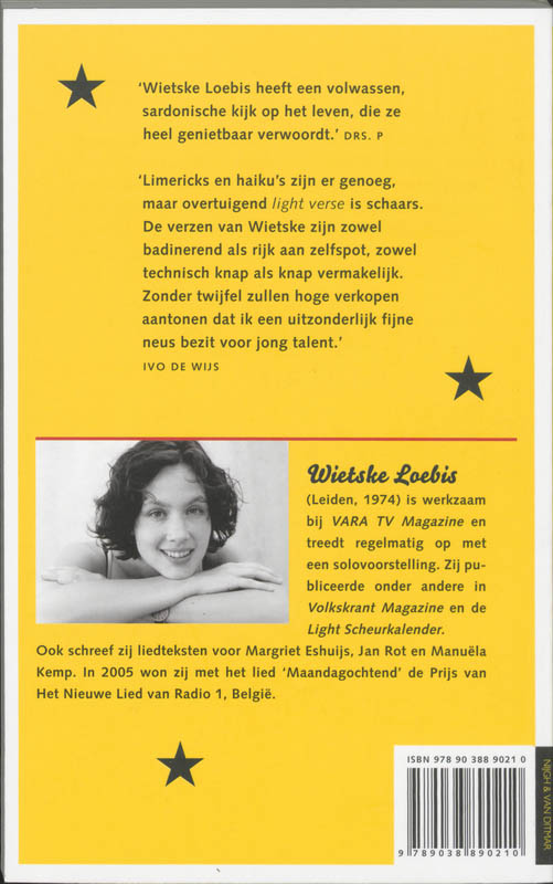 Cavia's Begin September achterkant