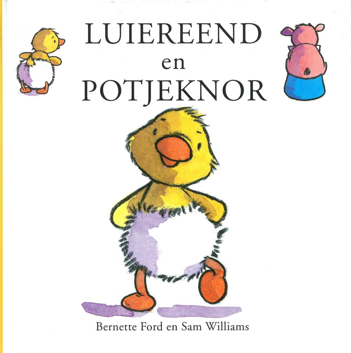 Luiereend en potjeknor