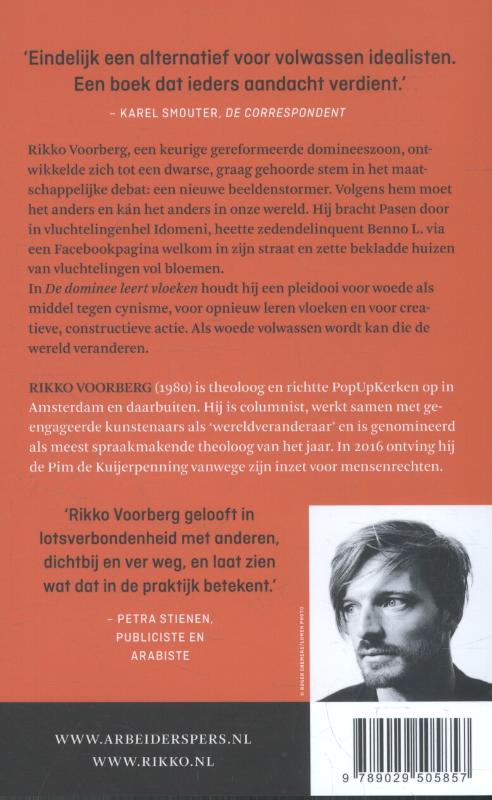 De dominee leert vloeken achterkant