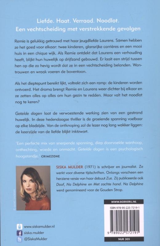 Getelde dagen achterkant