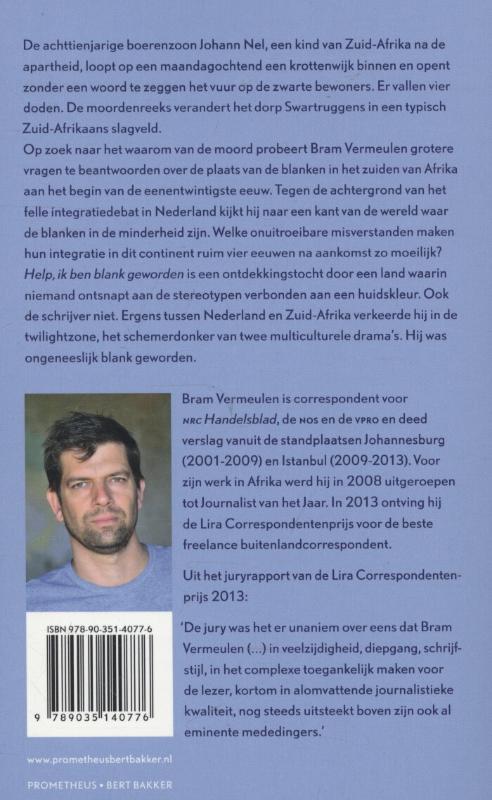 Help, ik ben blank geworden achterkant