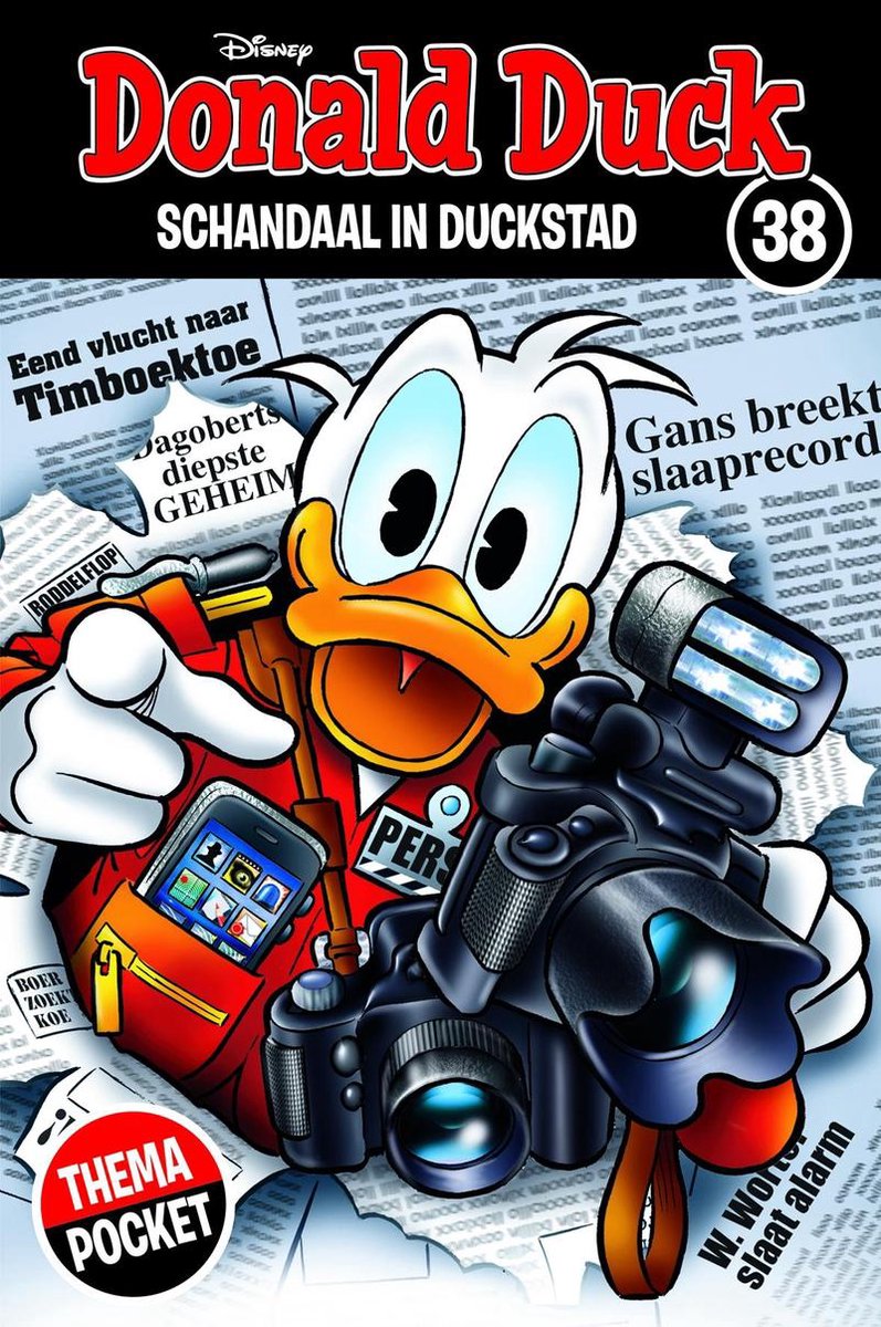 Donald Duck Themapocket 38 - Schandaal in Duckstad