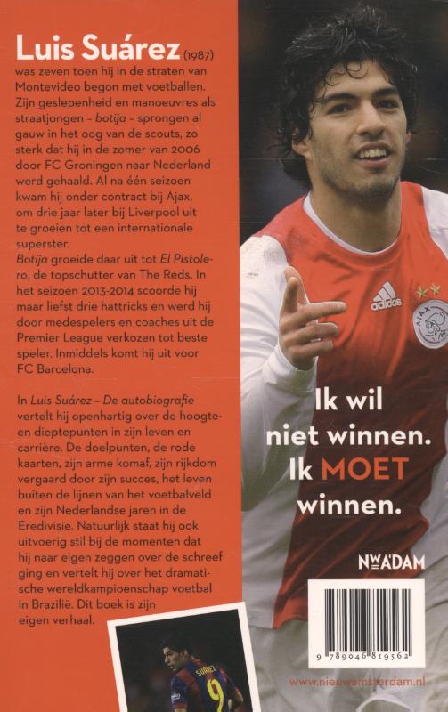 Luis Suárez achterkant