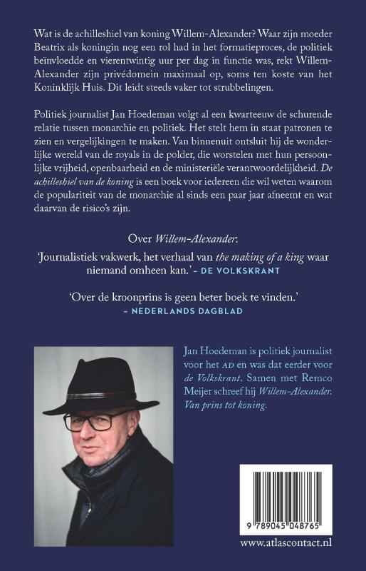 De achilleshiel van de koning achterkant