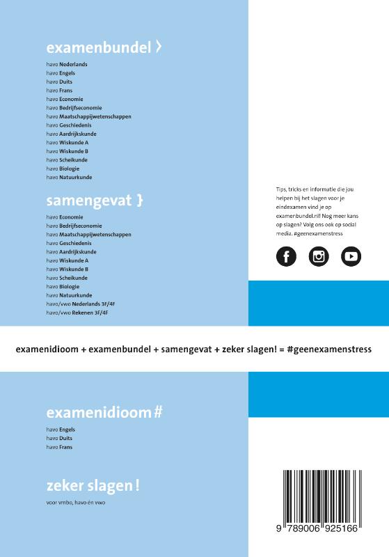 Samengevat Havo Geschiedenis achterkant