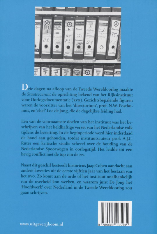 Het Bewaren Van De Oorlog achterkant