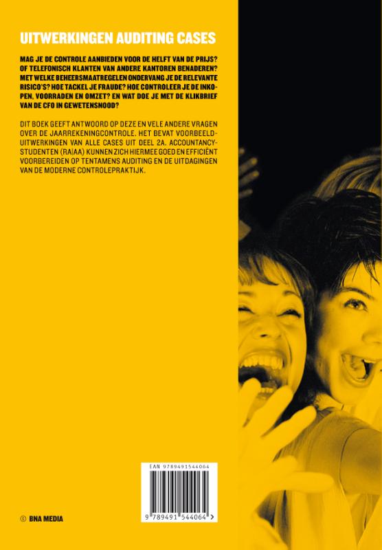 Succesvol studeren voor LAC 2B - Succesvol studeren voor LAC, 2B uitwerkingen auditing cases achterkant