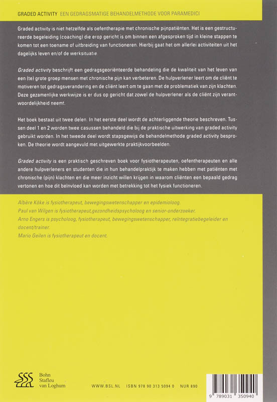 Graded activity achterkant