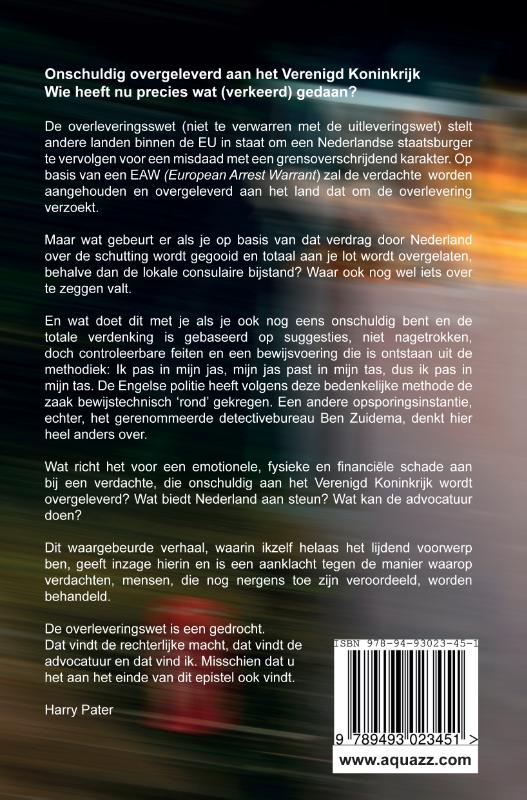 Over de schutting achterkant