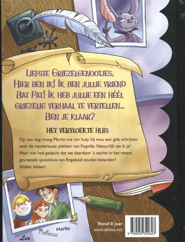 Het vervloekte huis achterkant