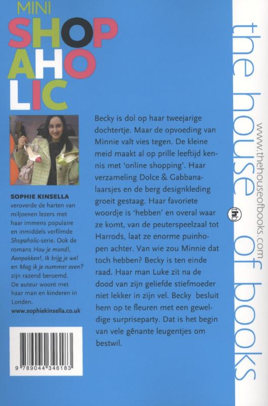 Mini shopaholic / Shopaholic achterkant