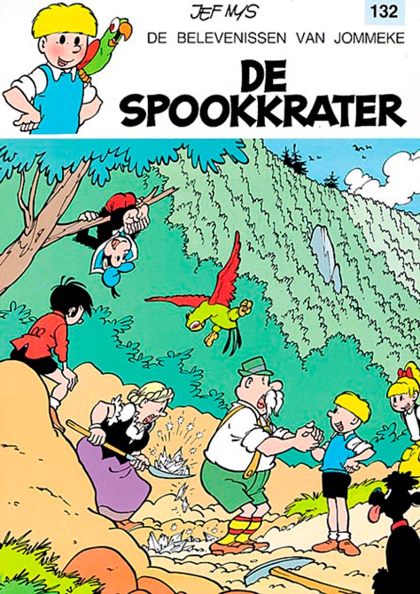 De spookkrater / De belevenissen van Jommeke / 132