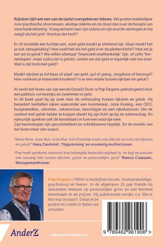 Stinkend rijk & zielsgelukkig achterkant