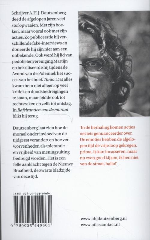 Rafelranden van de moraal achterkant