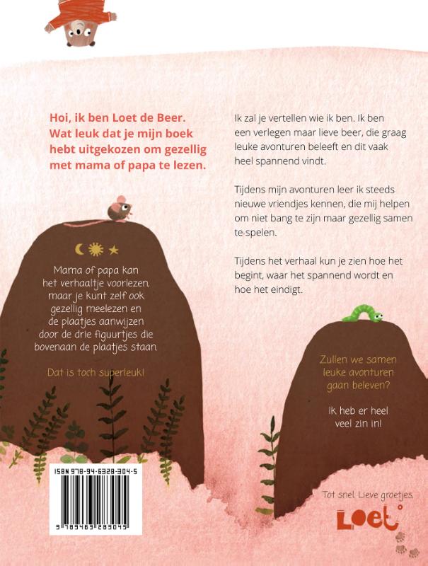 Loet de beer achterkant