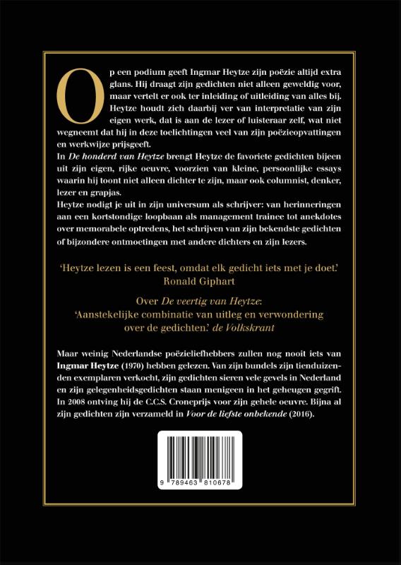 De honderd van Heytze achterkant