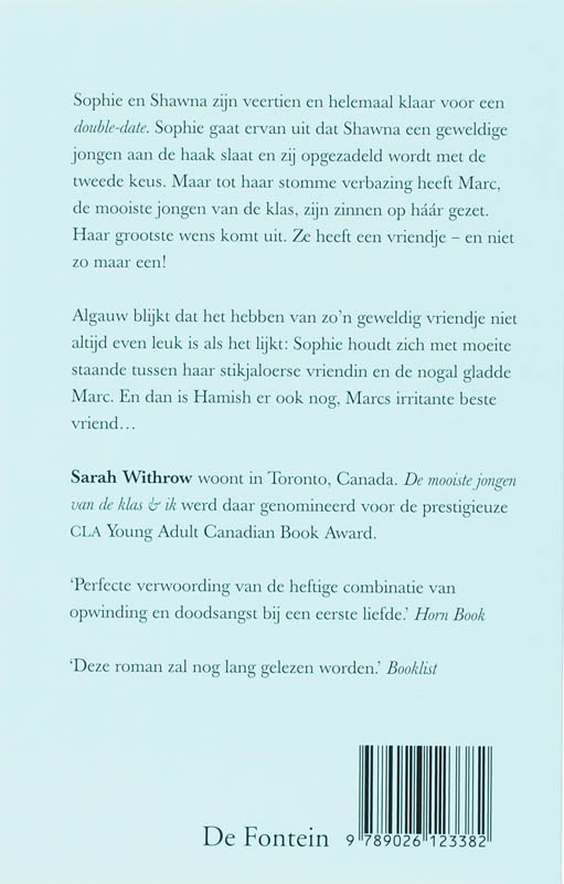 De Mooiste Jongen Van De Klas & Ik achterkant