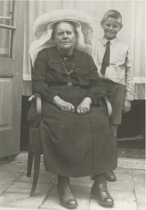 De poffer achterkant